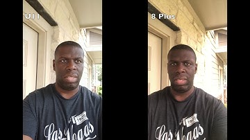 iPhone 8 Plus VS HTC U11 Cameras 4k
