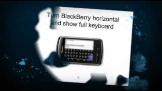 BlackBerry Storm - such a weird phone