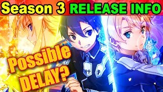 Sao Season 3 Launch Release Date For Sword Art Online Alternative Ggo Spinoff