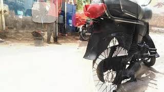 Matte black bike 70 cc full alter full video New style 2022 میٹ بلیک باہیک