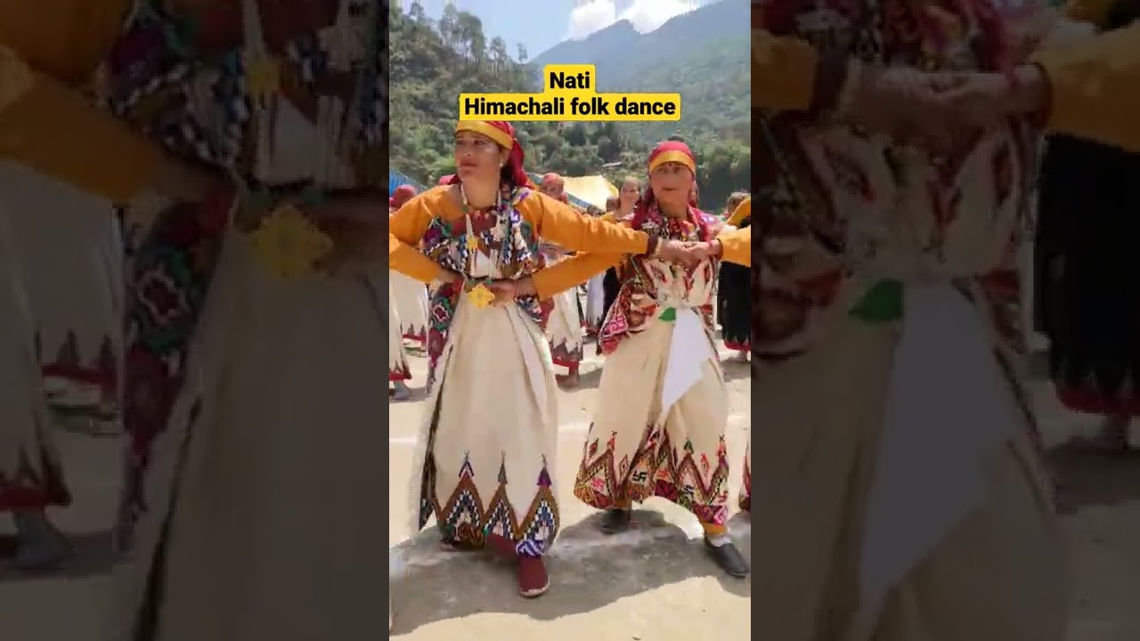 Nati, the himachali folk dance 