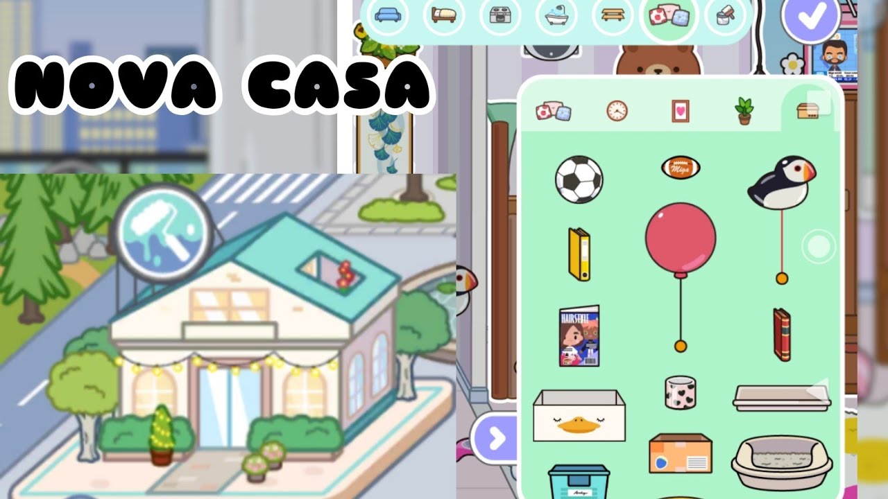 NOVA CASA - AGORA PODEMOS DECORAR- MIGA WORLD 🍄 update 