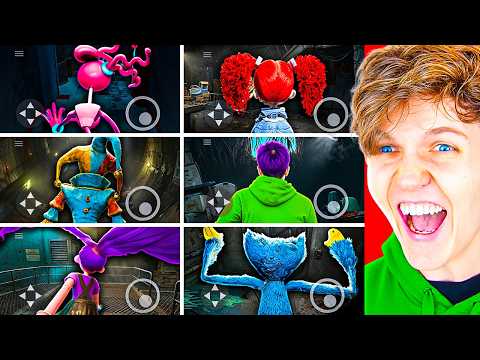 We BECOME Every Character In POPPY PLAYTIME! (ALL CHAPTERS 1-5!)