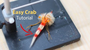 Easy Redfish Crab Fly (Fly Tying Tutorial)