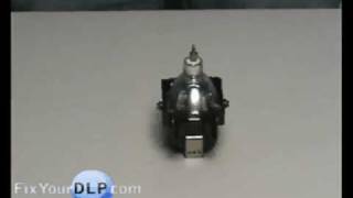 SONY XL-2400 Lamp Replacement Video/Guide