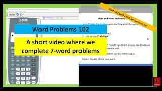 Word Problems 102