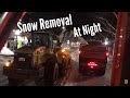 Snow Removal: A Day In The Life Of 20yr Old Truck Driver