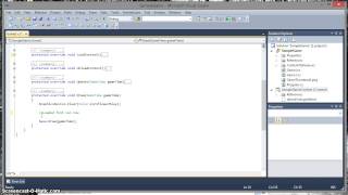 XNA Hello World
