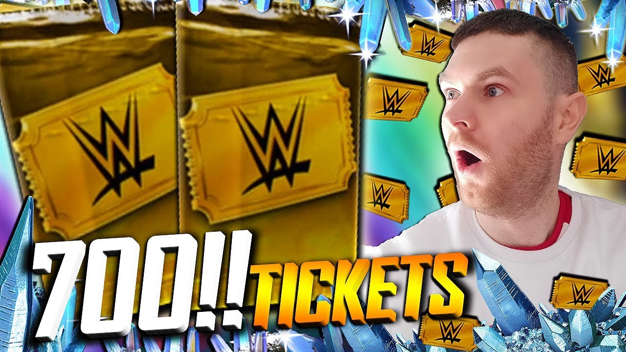 700 TICKET PACK OPENING!! ELEMENTAL PACKS!! PLATINUM PVP PACKS! WWE SUPERCARD SEASON 6