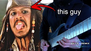 Video thumbnail of "Pirates of the Caribbean - Jack Sparrow’s Theme | ORCHESTRAL METAL COVER by Vincent Moretto"