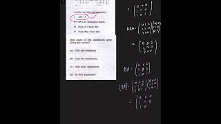 ABA = A Idempotent Matrix &amp; Rank | UPSC ISS 2024 Paper-2 | Problem-56 | RitwikMath