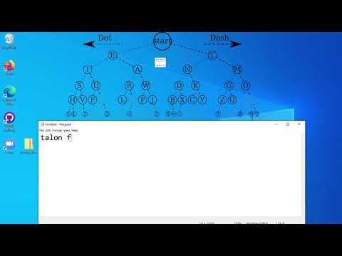 Morse Code keyboard