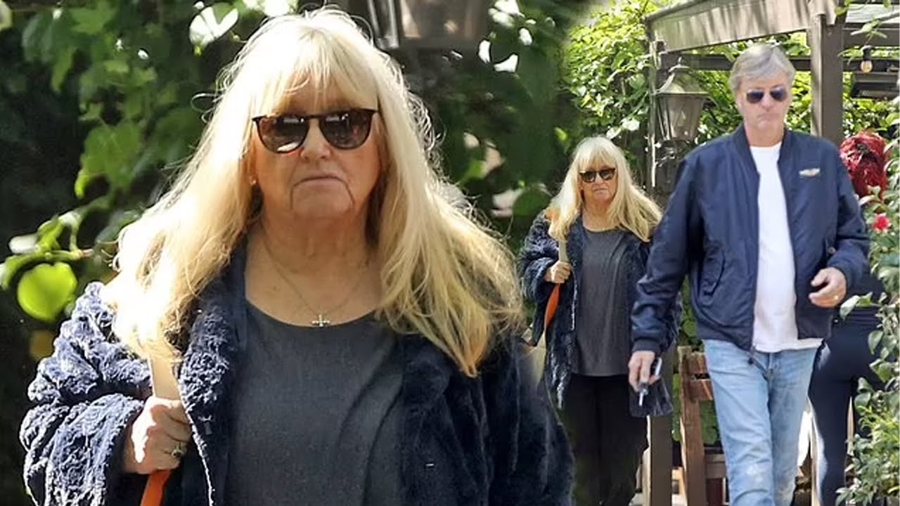 Judy Finnigan debuts new look on London outing with Richard Madeley