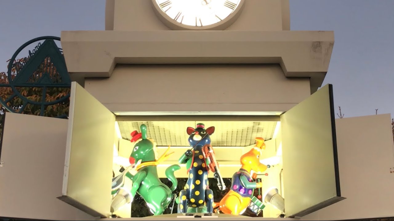 【賑やかな演奏】松原モール　からくり時計塔 | 設備時計うぉっちんぐ 034