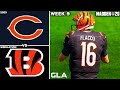 Bengals vs. Bears Week 9 Simulation | Madden 26 PS5 Gameplay Prediction 🏈