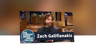 Hillary Clinton and Zach Galifianakis