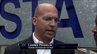 James Franklin Interview - Penn State Spring Football