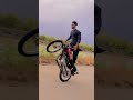 One wheeling stunt madii king in tarbela  old