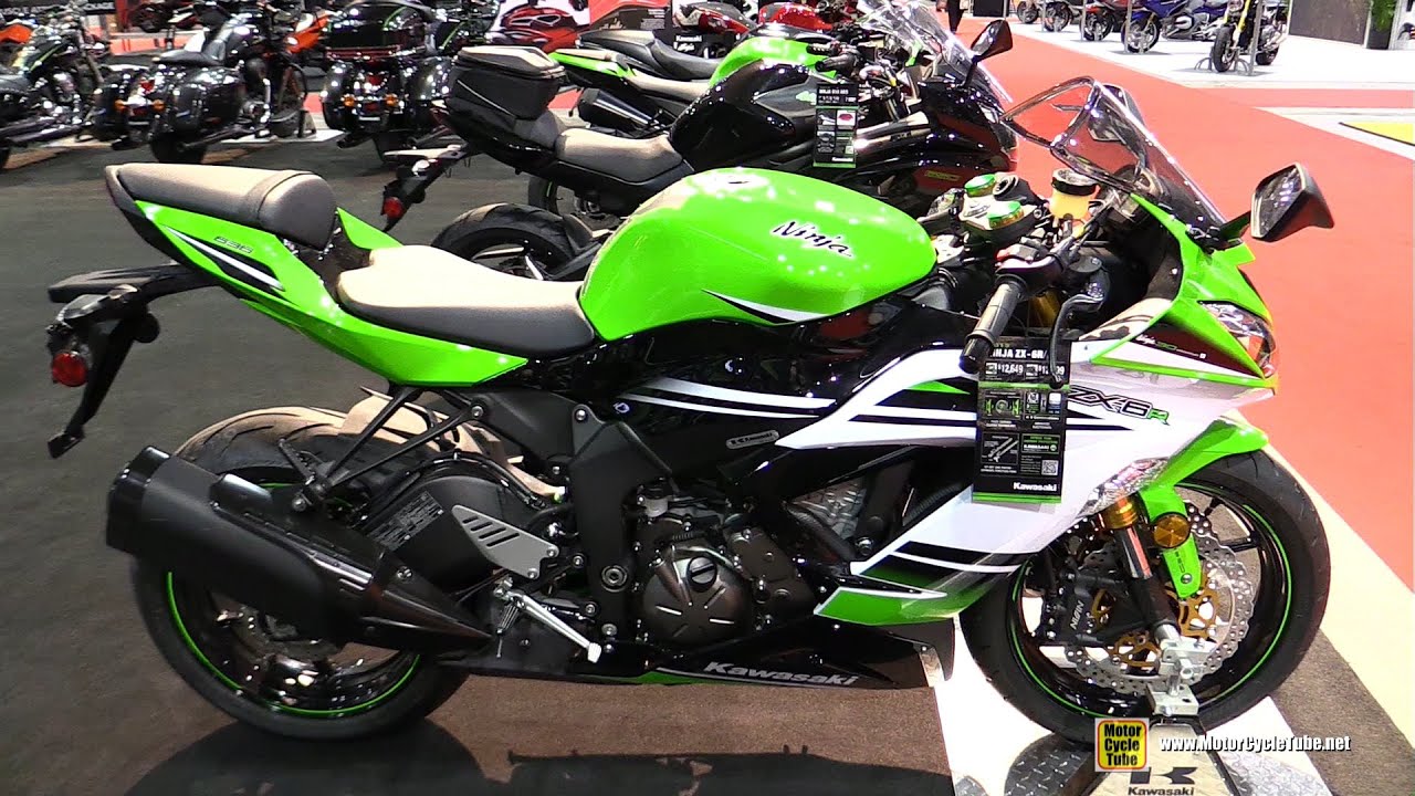 2015 Kawasaki Ninja ZX 6R ABS SE Walkaround 2015 Salon Moto De