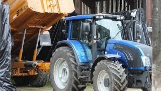 Silage 2014 -  First Cut silage completed by Reaseheath College Students in Cheshire