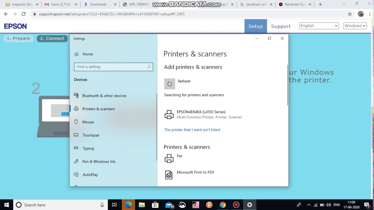 epson l4150 change wifi