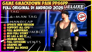 Game Smackdown Pain PPSSPP Android Offline Ukuran Kecil & Ringan Untuk HP Kentang | Gameplay