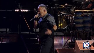 Springsteen set to rock Sunrise as fans pack arena early