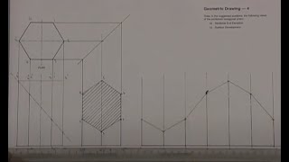 How to draw a Sectional Hexagonal Prism (N5 Graphics)