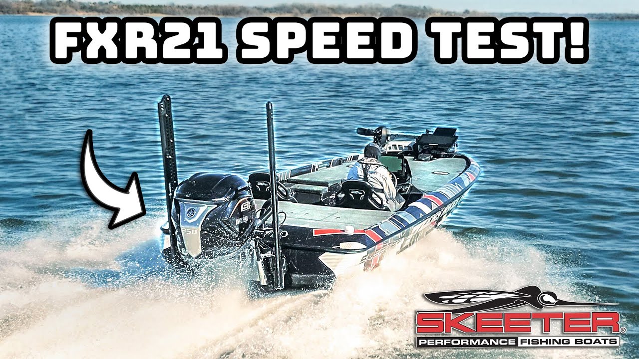 Is This My FASTEST Bass Boat EVER? (2025 Skeeter FXR21)