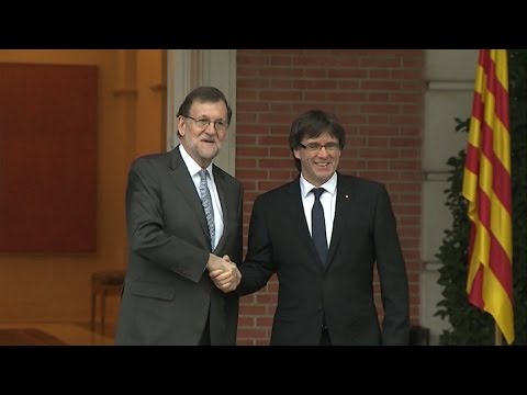 Rajoy no niega su reunión con Puigdemont