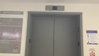 Garbage KONE traction elevator at Greater Columbus Convention Center in Columbus Ohio