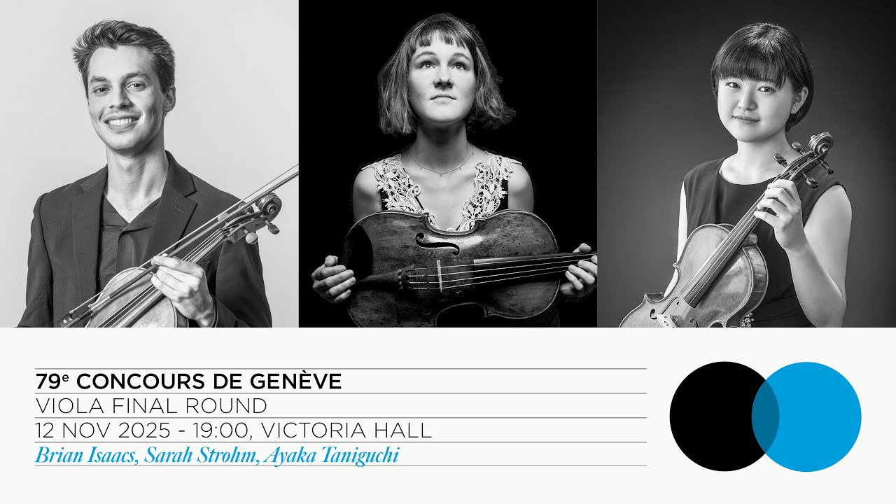 LIVE STREAM | 79th Concours de Genève - Final Round with orchestra