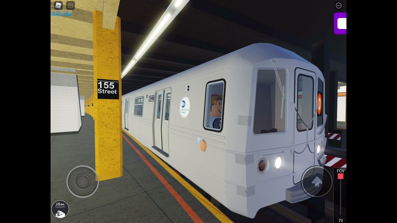 NYCT: C via D Line: R46 (D) Train Departing 155 St with edited sounds Pt. 2