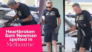 Sam Newman spotted in Melbourne following death of his wife