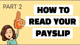 HOW TO READ YOUR PAYSLIP - Part 2 | Australia | NSW | Health