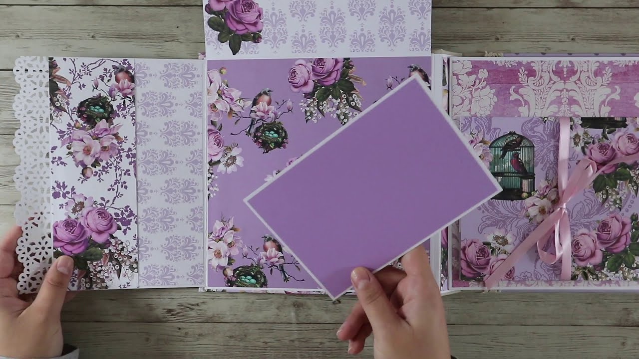 Mini album 22x22cm|Flipthrough for inspiration|Marina Manioti