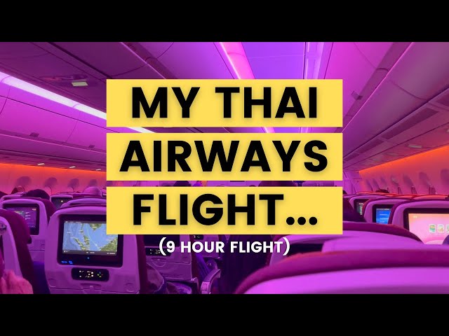 Flying Thai Airways Airline Review | Full Economy Class Trip report class=