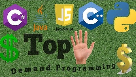 Top 5 Programming languages 2018