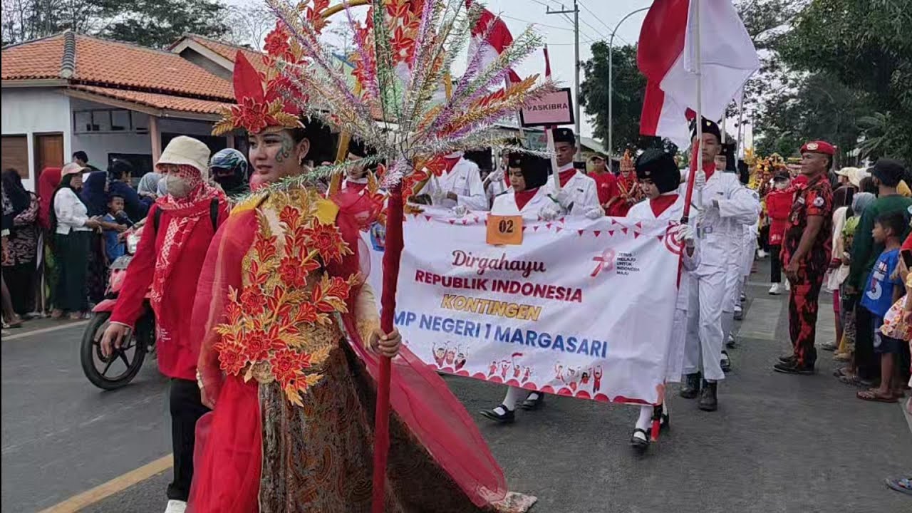 TERBARU‼️KARNAVAL SMP NEGERI MARGASARI 01