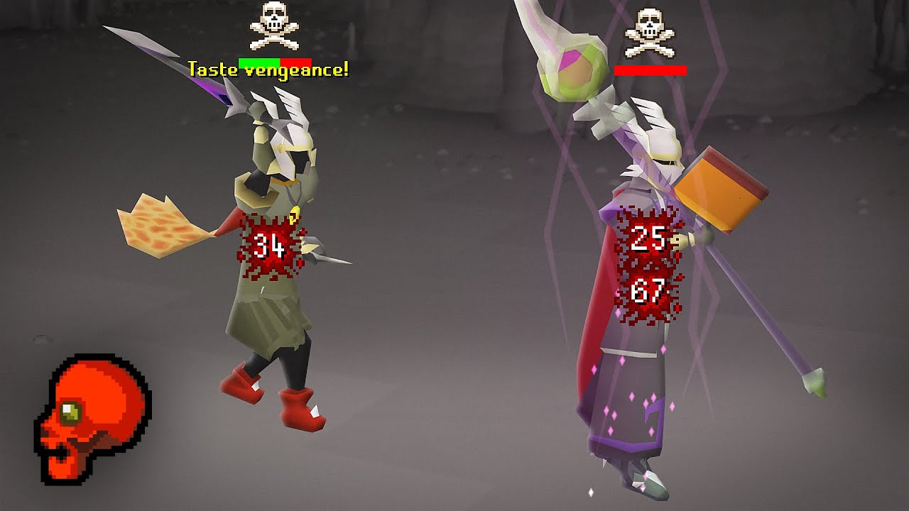 Притворяюсь игроком PvM в Пещерах Призраков (они нападают = я их убиваю).