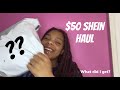 WHAT I GOT FROM SHEIN FOR $50 | TRY-ON HAUL