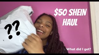 WHAT I GOT FROM SHEIN FOR $50 | TRY-ON HAUL