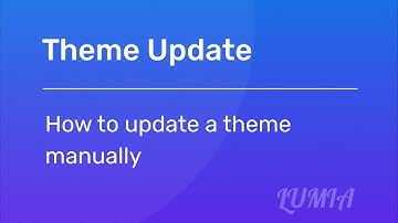Lumia theme -  Manually Update