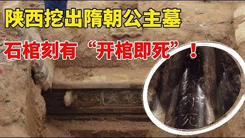 陕西挖出9岁女孩墓，石棺刻“开者即死”！专家不顾诅咒直接开棺！【揽月说】 - 天天要闻