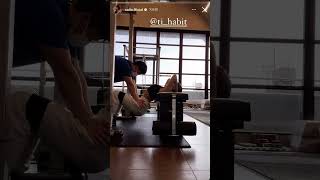 タレント 女優 岡田サリオ ジム　トレーニング動画 ＃shorts