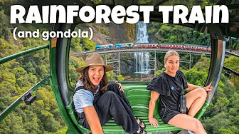 The Most Scenic Rainforest Train in Australia (and a Gondola Back!)