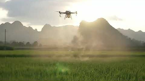Plant Protection Drone Spraying System Of Pressure Nozzles Water Pumps EFT Agricultural Plant drone