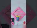 Pink Wall Hanging Decoration #viral#DIY#PaperCraft#WallHanging#foryou