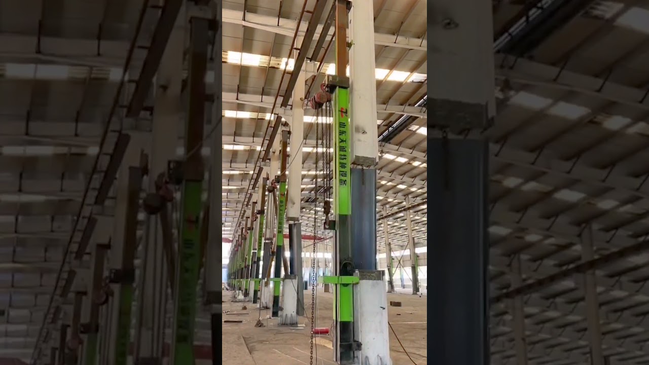 Hangar Structure Lifting Technology for Building Height Extension