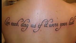 Top 45 Best Quotes  tattoo Designs